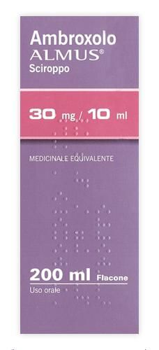 Ambroxolo alm, 30mg/10ml sciroppo 1 flacone da 200ml