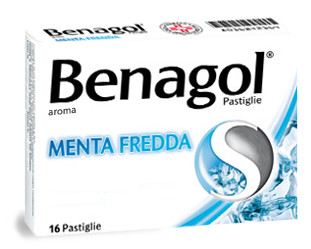 Benagol pastiglie gusto menta fredda 16 pastiglie