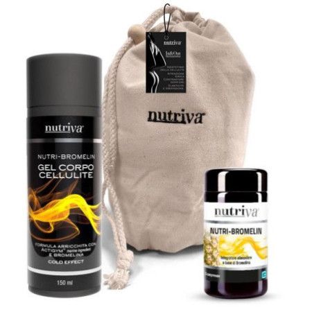 Nutriva In & Out 1 GEL CELLULITE + 1 NUTRI BROMELIN 30 COMPRESSE
