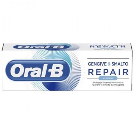 Oral-b dentifricio gengive smalto repair classico 85ml