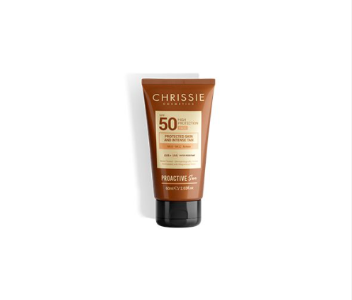 CHRISSIE Proactive Sun Protezione Alta SPF50 Viso Crema 60 ml