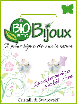 Orecchino fiore 6mm ab