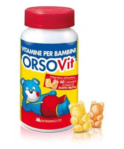 Orsovit 90 caramelle gommose gusto frutta