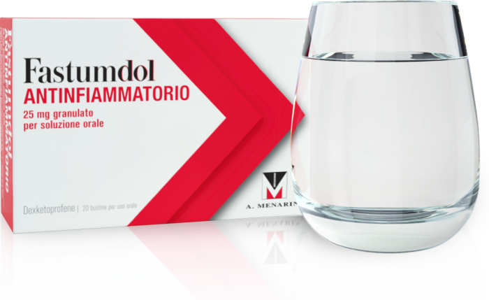 Fastumdol anti, 25mg granulato per soluzione orale, 20 bustine al/pe monodose
