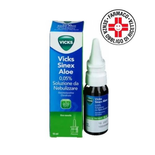 Vicks Sinex Aloe Nebulizzatore 0,05% 15 ml