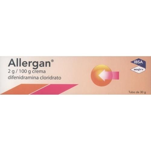Allerg, 2g/100g crema tubo 30g