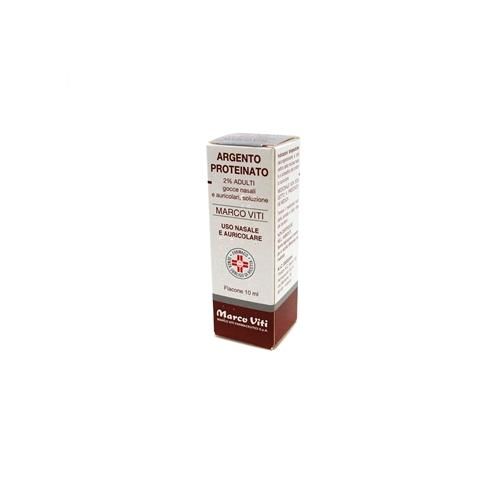 Argento proteina, 2% gocce nasali, soluzione flacone 10ml