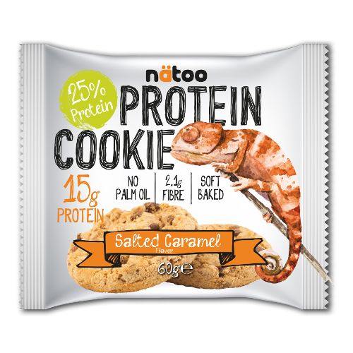 Natoo protein cookie - salted caramel
