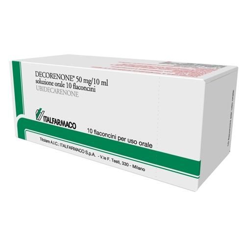 Decorenone , 50mg soluzione orale 10 flaconcini 10ml