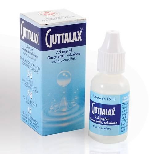 Guttalax gocce orali 7,5mg/ml flacone 15ml