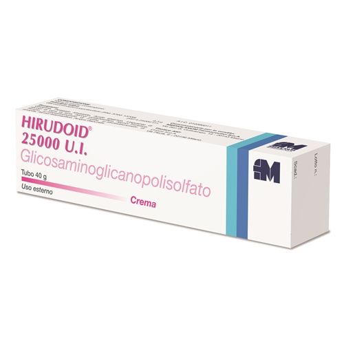 Hirudoid 25000, 25.000 ui crema tubo 40g