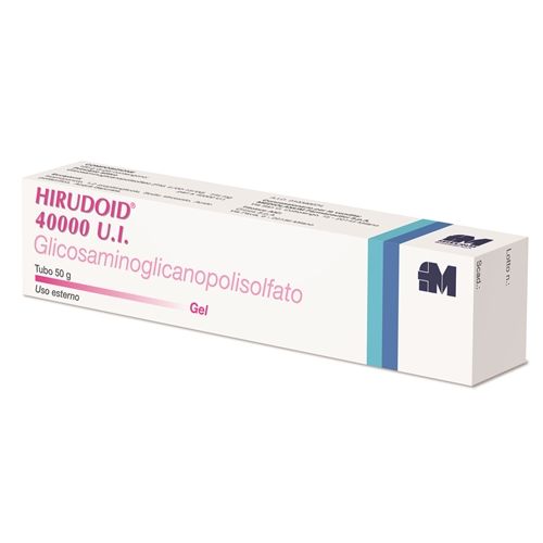 Hirudoid 40000, 40.000 ui gel tubo 50g