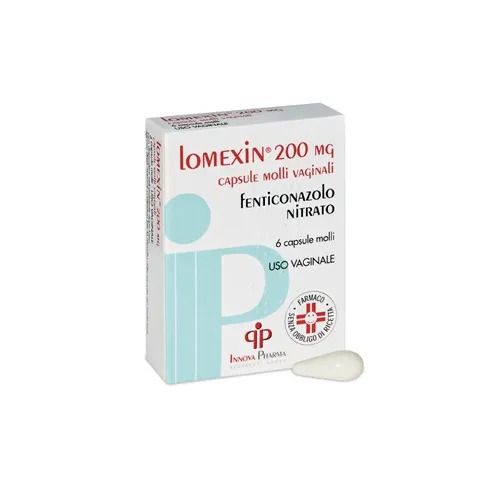 Lomexin 6 capsule molli vaginali 200mg