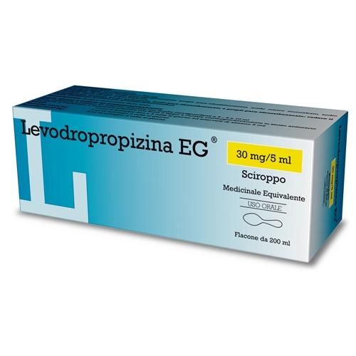 Levodropropizina , 30mg/5ml sciroppo flacone da 200ml