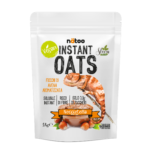 Natoo oat flakes nocciotella 1kg