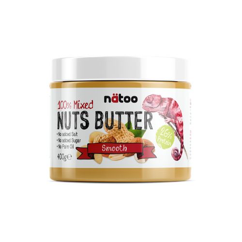 Natoo mixed nuts butter smooth - 400g