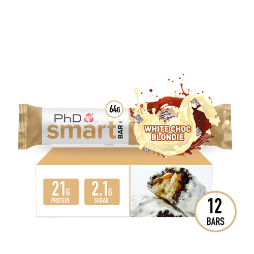 PhD SMart Bar White Choc Blondie 64g