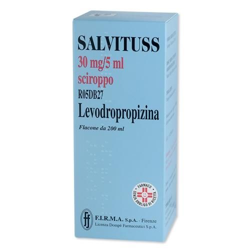 Salvitu, 30mg/5ml soluzione orale 1 flacone 200ml