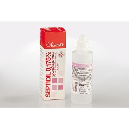Septid, 0,175% soluzione cutanea flacone da 250ml