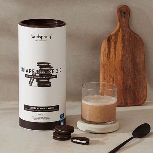 Foodspring Shape Shake 2.0 Cookies & Cream Flavour 900g