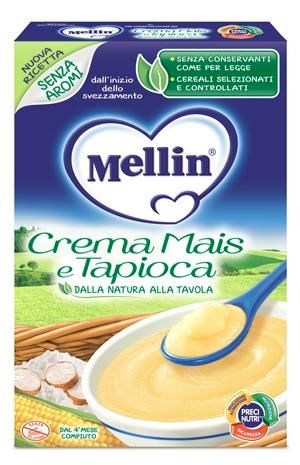Mellin crema mais/tapioca 200g