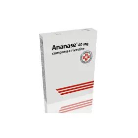 Ananase 40mg 20 compresse rivestite