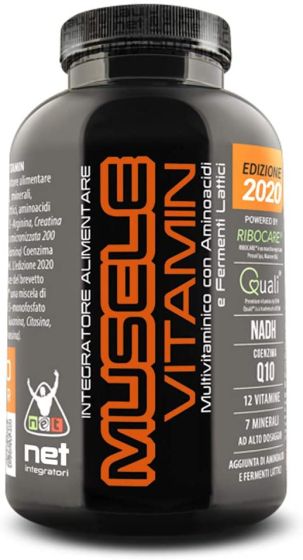 Net integratori muscle vitamin 120cpr