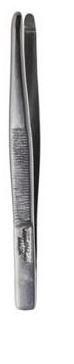 Pinzetta inox morso tondo
