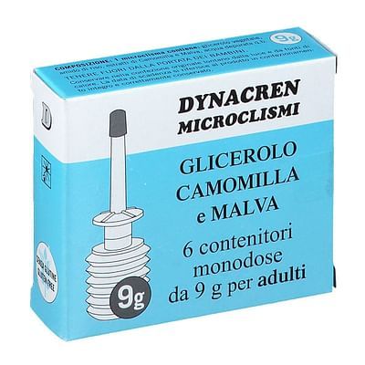 Glicerol, ad 6 microclismi g 9
