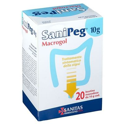 Macrogol c er, 5,9g polvere per soluzione orale 10 bustine carta/ldpe/al/pe coestruso