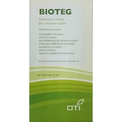 Bioteg composto 20 fiale fisiologiche oti
