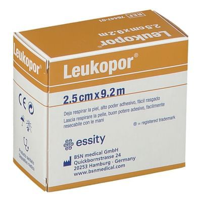 Leukopor cerotto dispenser 9,2x2,5cm