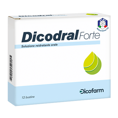 Dicodral forte soluzione reidratante orale 12bs