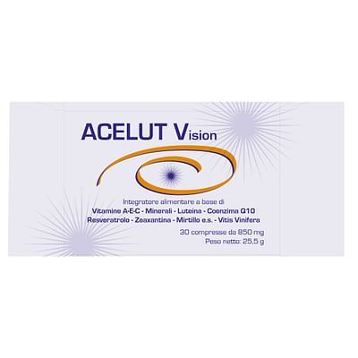 Acelut vision integratore 30cpr 25.50g
