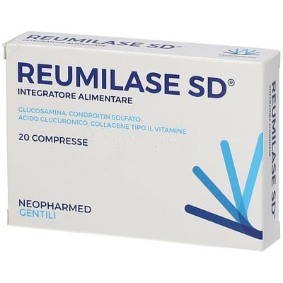 Reumilase sd integr alim 1,8g 20cpr