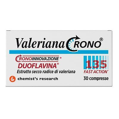 Valeriana crono 135 con duoflavina 30cpr
