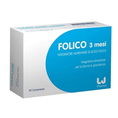 Folico 3 mesi integratore 90cpr