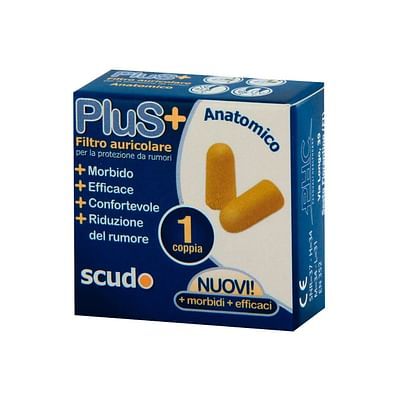 Earplug scudo plus 1 coppia