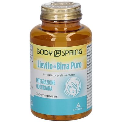 Body spring lievito birra puro 500mg 250cpr