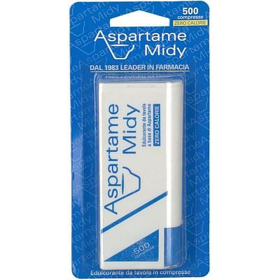 Aspartame midy c/dispenser 500cpr 18mg