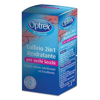 Optrex actidrops collirio 2in1 occhi stanchi