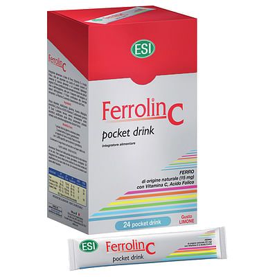 Ferrolin c pocket drink 24bs