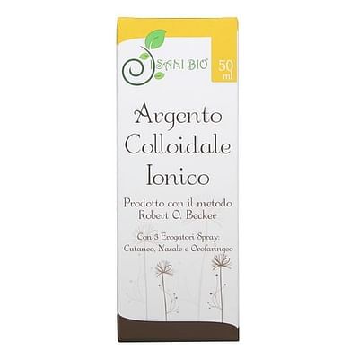 Argento colloidale ionico 50ml slm