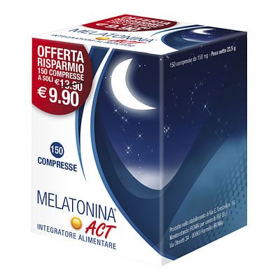 Melatonina act 1mg 150cpr