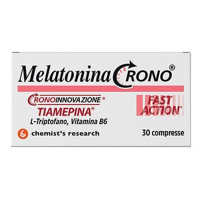 Melatonina crono con tiamepina 30cpr 1mg