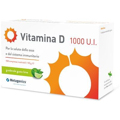 Vitamina d 1000ui 84cpr met