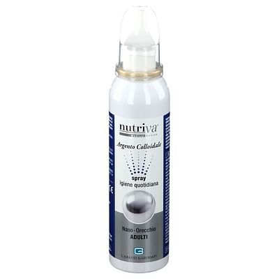 Nutriva argento colloidale naso/orecchie 100ml