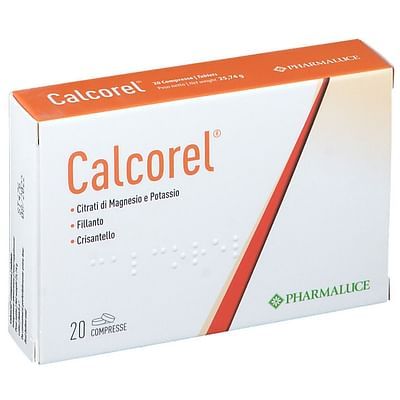 Calcorel 20compresse 1g