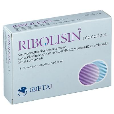 Ribolisin soluzione oftalm 15md 0,35ml