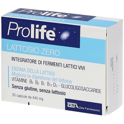 Prolife lattosio zero 12g 30cps